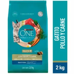 Alimento Para Gatos PURINA One Gatito de 2 kg