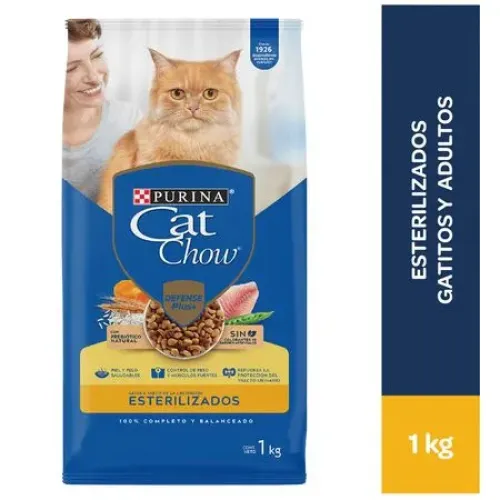CAT CHOW Adulto Sabor Pescado en Bolsa de 1kg