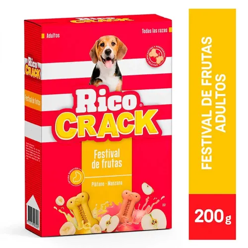 RicoCrack Festival de Frutas Todas las Razas 200gr